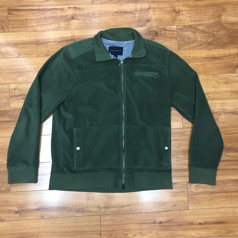 BANANA REPUBLIC Fleece Outerwear Men XL